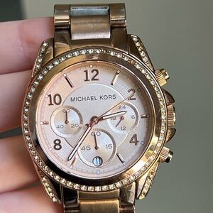 Michael Kors Rose Gold Tone Watch